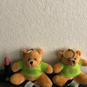 Get Flawless by So Teddy Bear Key Chain